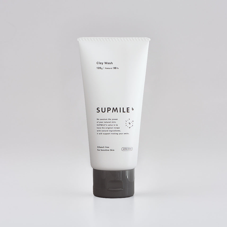 SUPMILE b クレイウォッシュ 120g　2026年7月1日出荷分より