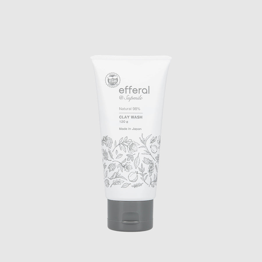 efferal クレイウォッシュ 120g