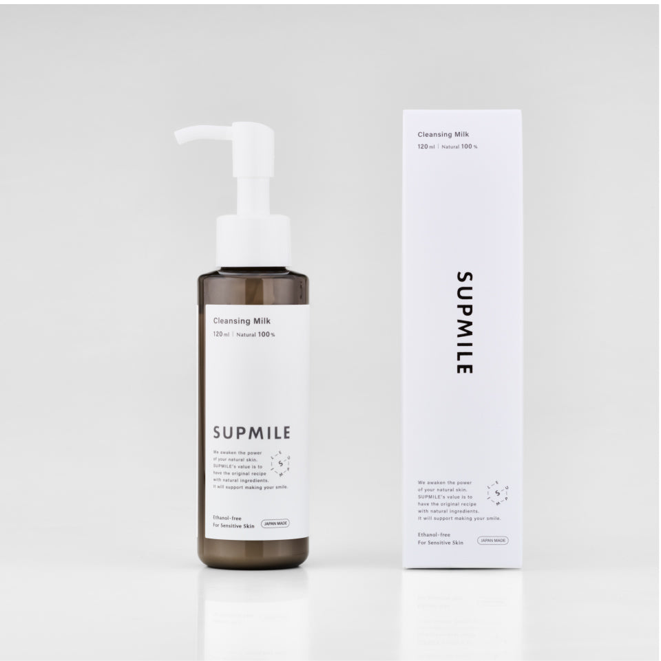 SUPMILE クレンジングミルク 120ml