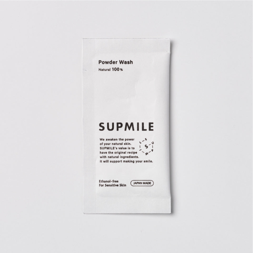 SUPMILE パウダーウォッシュ 1回分1gミニパウチ